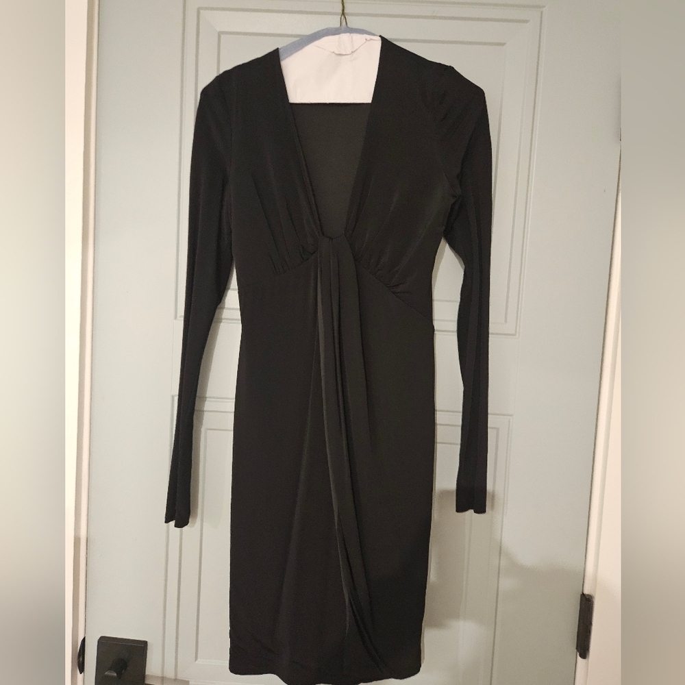 Marciano Black Long Sleeve Dress